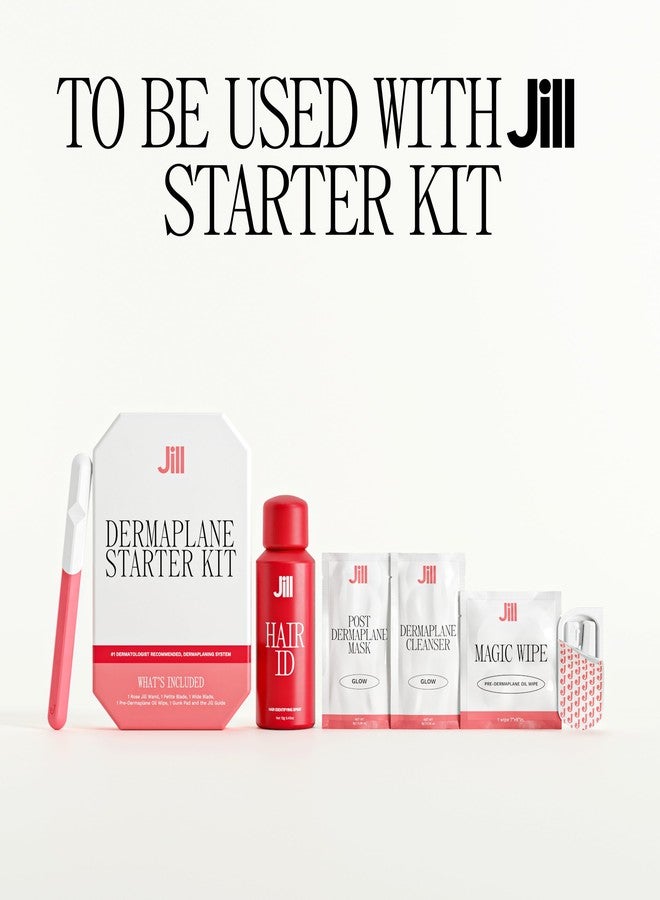 Jill J2 Dermaplane Refill Blades – 12 Advanced Replacement Blades for Jill Wand, Removes Peach Fuzz & Dull Skin with Petite & Wide Blades for Pro-Level Exfoliation, 6 Full Shaves - Image 2